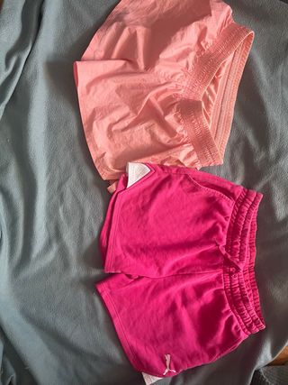 Conjunto 2 Pantalones Cortos Nike,Puma