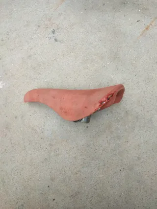 Sillín Bicicleta Concor Rojo