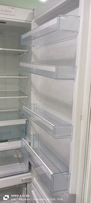 NEVERA COMBI BOSCH NO FROST ENERGÍA A+++