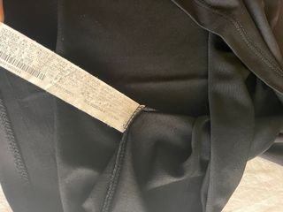 Camiseta básica negra Zara Talla M