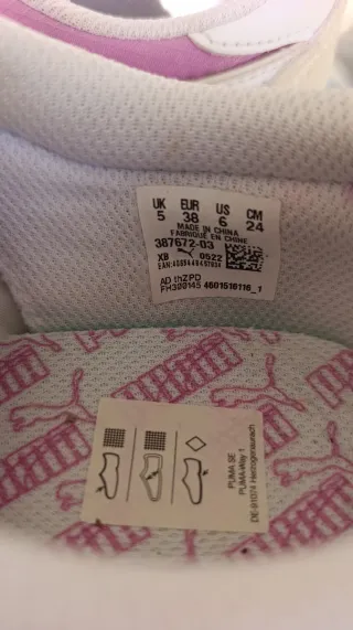 Zapatillas Puma Rider FV Vintage Talla 38