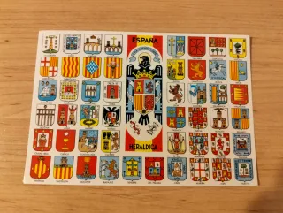 Postal España heráldica