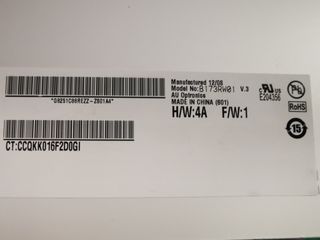 Display Notebook 17,3'' FHD LED BR173RW01 V.3