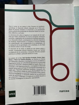Procesos de enseñanza-aprendizaje en Educación ...