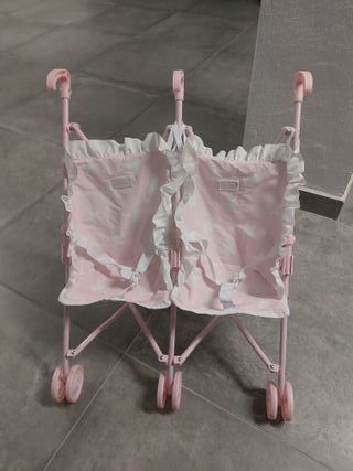 Carrito gemelar plegable La Nina