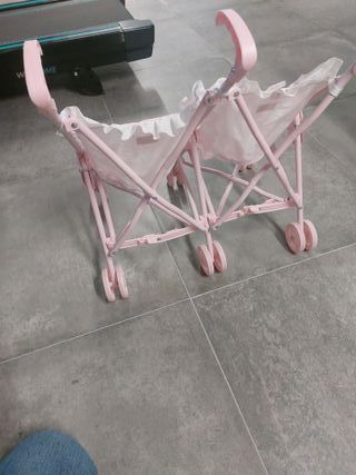 Carrito gemelar plegable La Nina