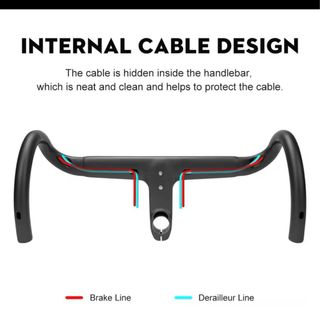 Manillar Integrado TOSEEK TR5500 380mm 80 de tija
