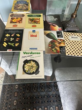 22 libros de cocina antiguos