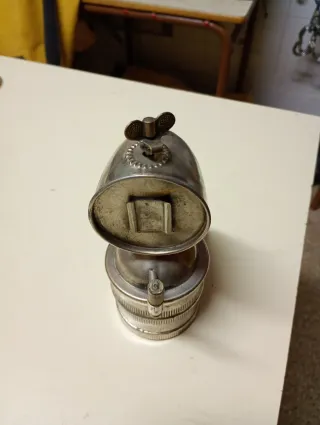 PRECIO FINAL Lámpara de carburo antigua