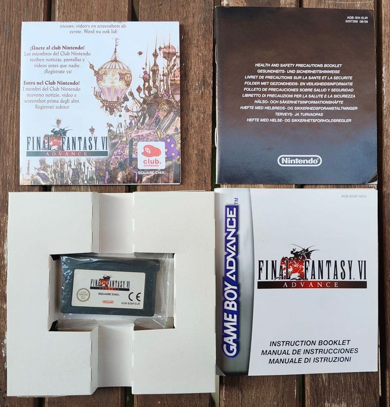 Final Fantasy VI Advance GBA PAL España afbeelding 3