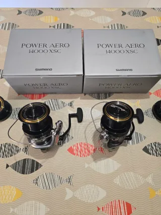 CARRETES SHIMANO POWER AERO 14000 XSC