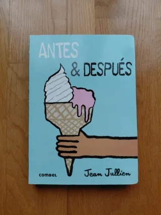Antes & después libro para bebés