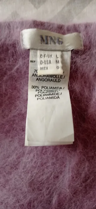 Jersey de angora  talla L