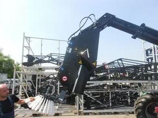 Barredoras mini cargador telescópicas.