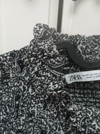 Blusa Zara Estampada