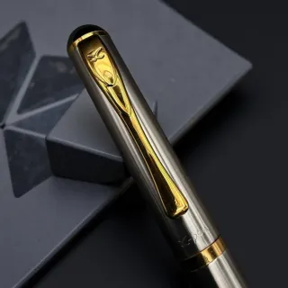 Bolígrafo X Pen Plateado y Dorado