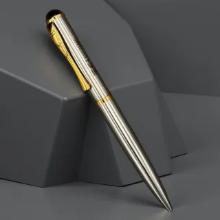 Bolígrafo X Pen Plateado y Dorado