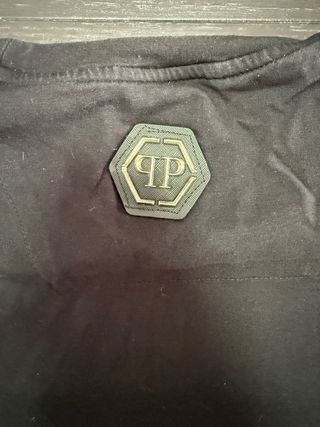 Camiseta Philipp Plein Negra Talla M