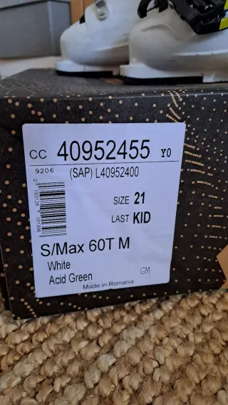 Botas de esquí Salomon S/Max 60T M Talla 21