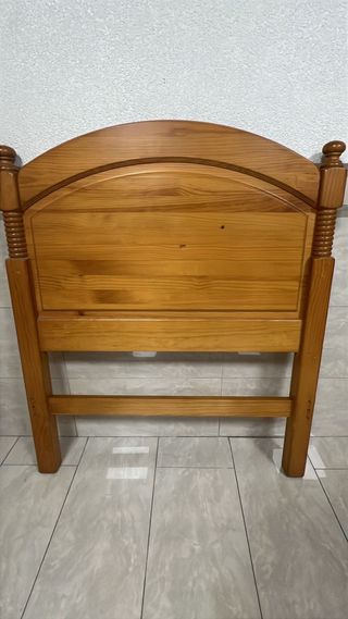 4 Cabeceros provenzal pino macizo cama 90cm