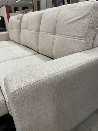 Sofá chaise longue reversible Arcon y cama