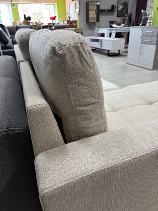 Sofá chaise longue reversible Arcon y cama