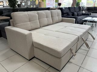 Sofá chaise longue reversible Arcon y cama