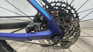 Bicicleta Orbea Morada y Azul