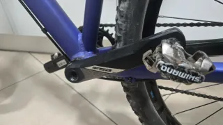 Bicicleta Orbea Morada y Azul
