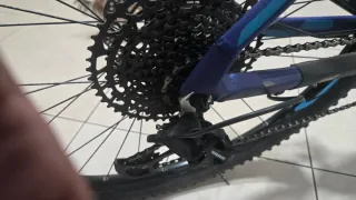 Bicicleta Orbea Morada y Azul