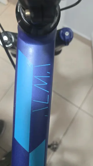 Bicicleta Orbea Morada y Azul