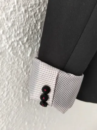 Americana negra Stradivarius mujer