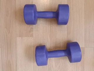 2 Mancuernas Moradas