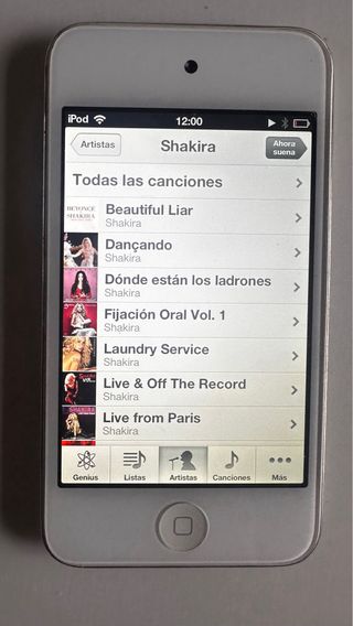 Apple iPod Touch 4ta Gen 16GB Blanco