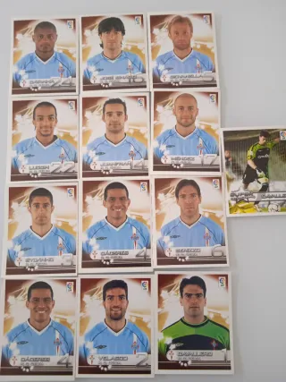 Lote 13 cromos Celta Superliga 02-03