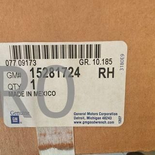 ESPEJO DEL RETROVISOR DERECHO CHEVROLET HHR NUEVO