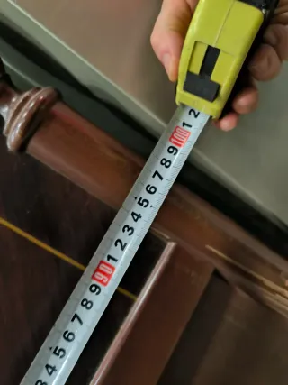 Cabecero de madera clásico para cama de 90