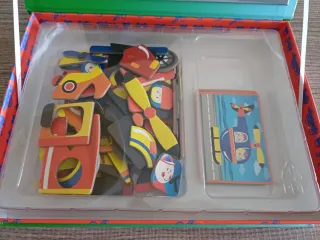 Puzzle magnético Playtive Junior Vehículos