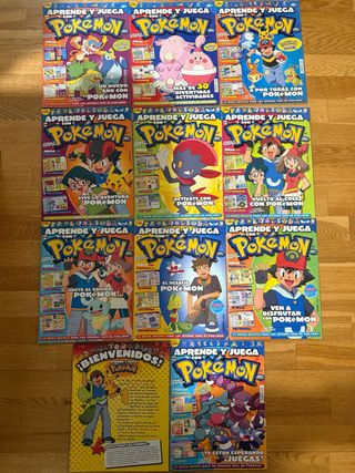 Lote Revistas Pokémon y Nintendo