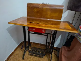 Máquina de coser antigua Sigma