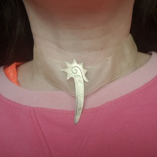 Colgante Estrella Fugaz Plata 925 Vintage