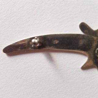 Colgante Estrella Fugaz Plata 925 Vintage