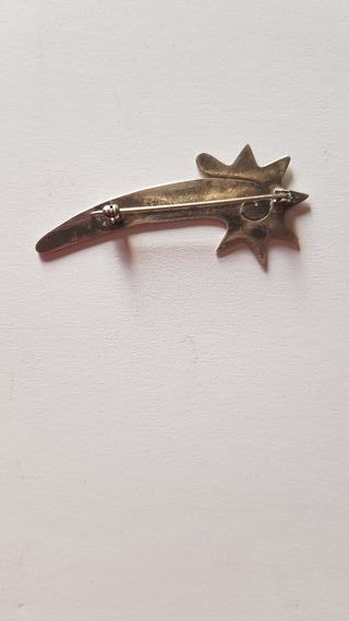 Colgante Estrella Fugaz Plata 925 Vintage