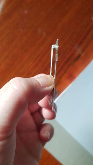 Colgante Estrella Fugaz Plata 925 Vintage