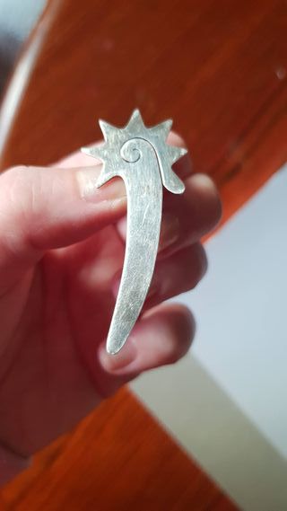 Colgante Estrella Fugaz Plata 925 Vintage