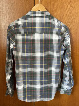 Camisa cuadros algodón mujer Loreak Mendian