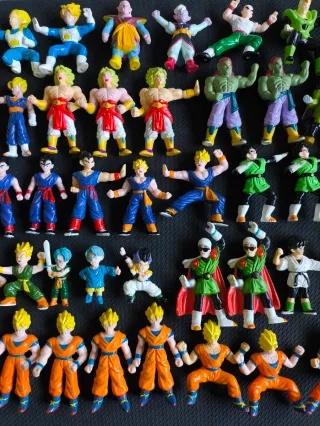 Figuras Dragon Ball AB Toys B.S /S.T.A 1989