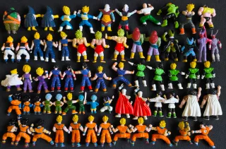 Figuras Dragon Ball AB Toys B.S /S.T.A 1989