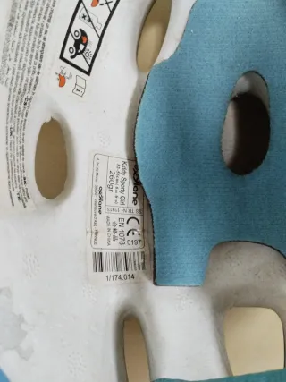 Casco de bicicleta infantil azul