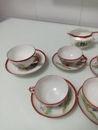 Juego de café antiguo